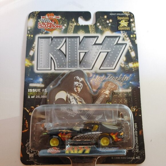 Racing Champion Signature Superstars KISS Cars. Set Of 3 Cars #1, #2, And #4 - Picture 2 of 7